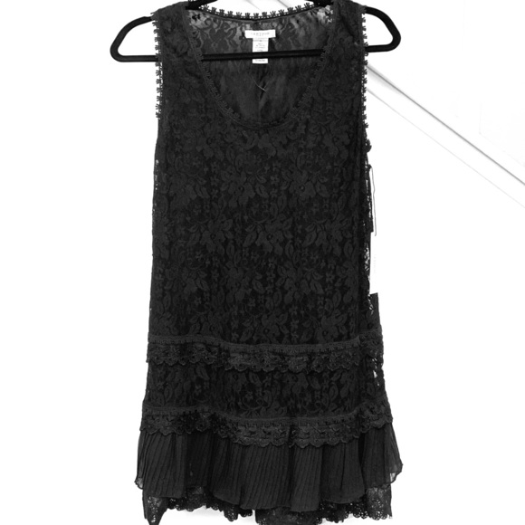 Vertigo Paris Black Lace Dress {Flapper Vibe} RARE - Picture 3 of 11